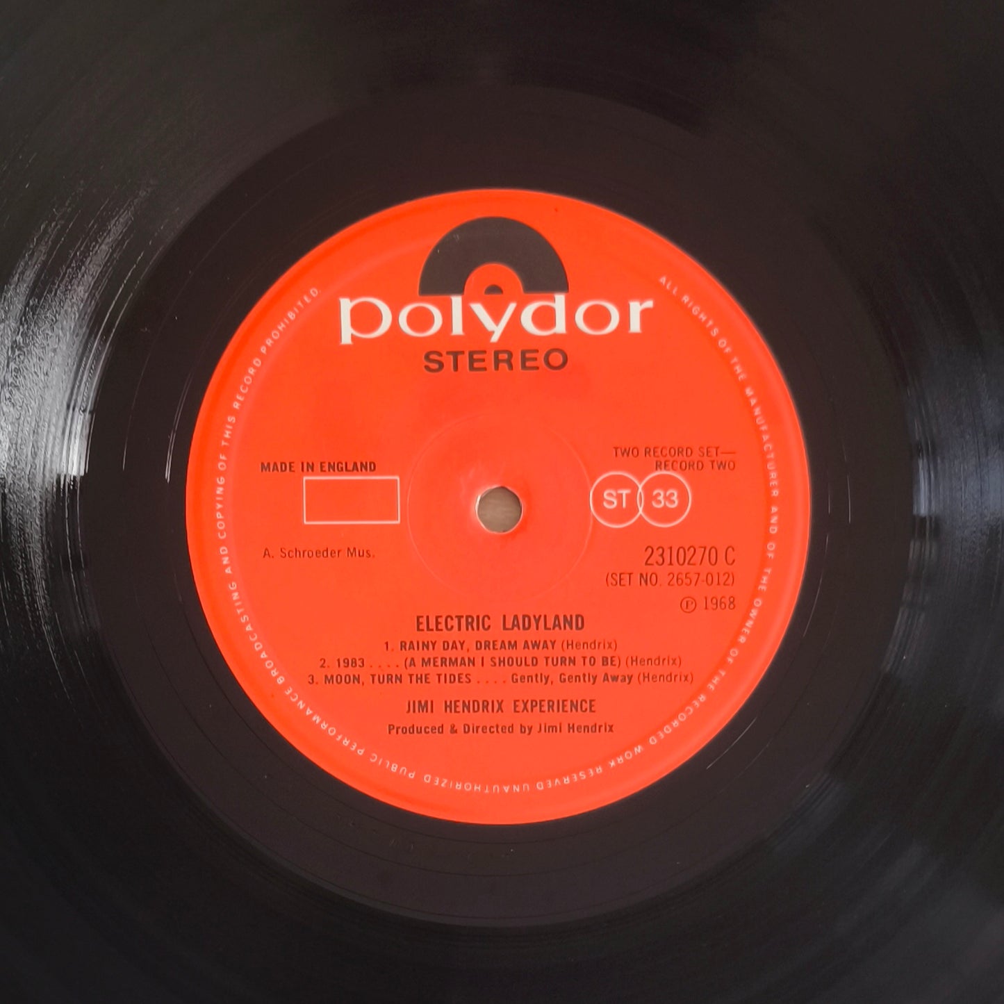 THE JIMI HENDRIX EXPERIENCE - Electric Ladyland (Presage UK 1973)