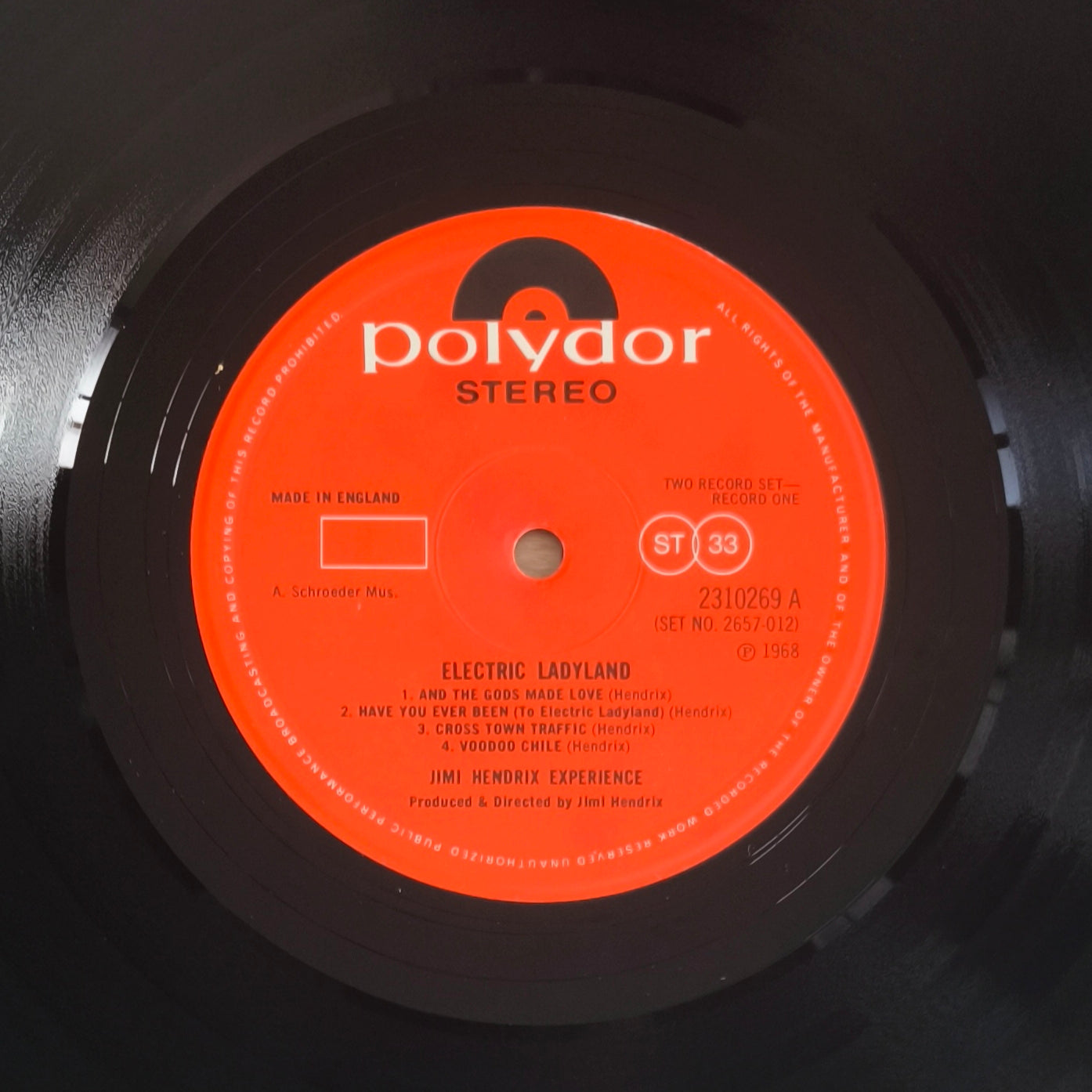 THE JIMI HENDRIX EXPERIENCE - Electric Ladyland (Presage UK 1973)