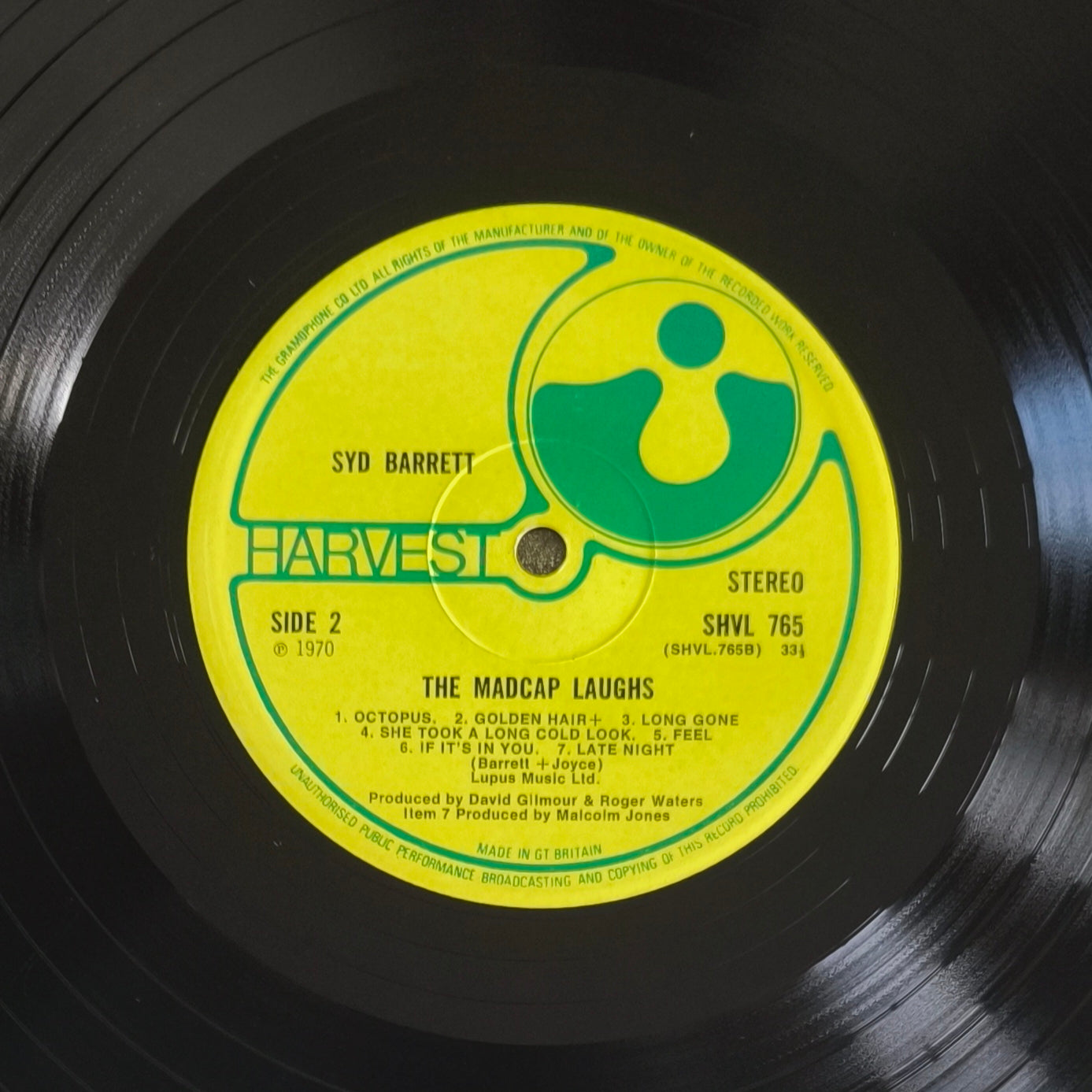 SYD BARRETT - The Madcap Laughs (Pressage UK 1970)