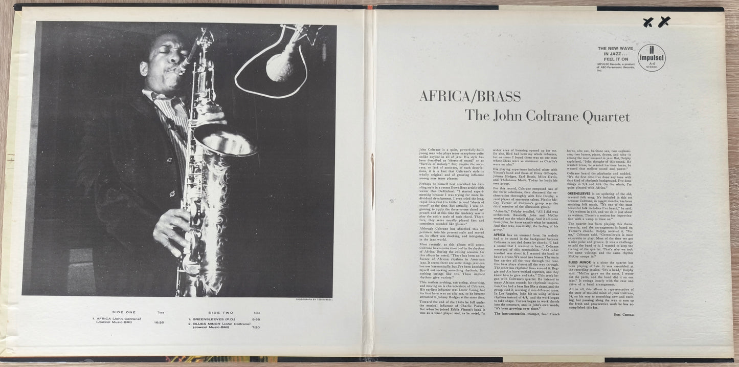 THE JOHN COLTRANE QUARTET - Africa / Brass