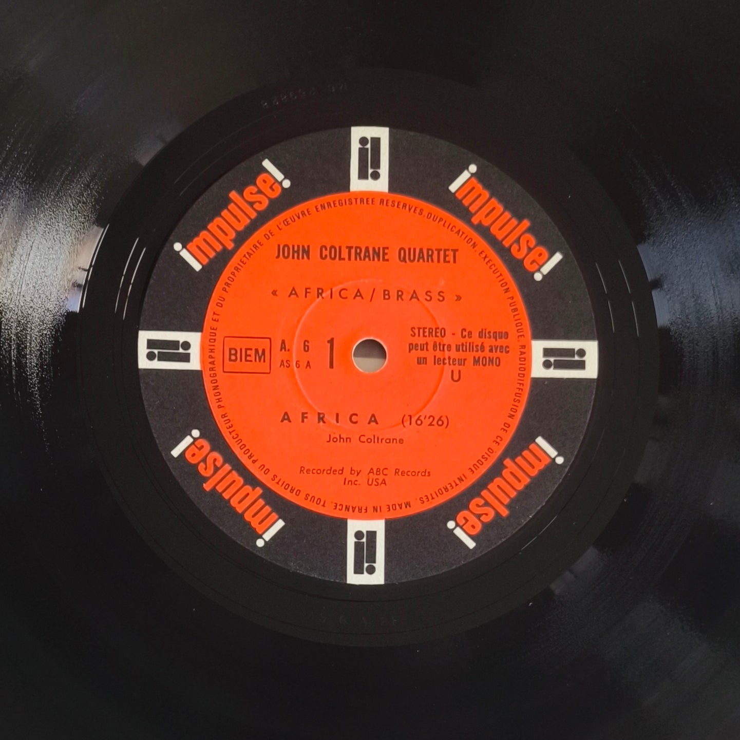 THE JOHN COLTRANE QUARTET - Africa / Brass