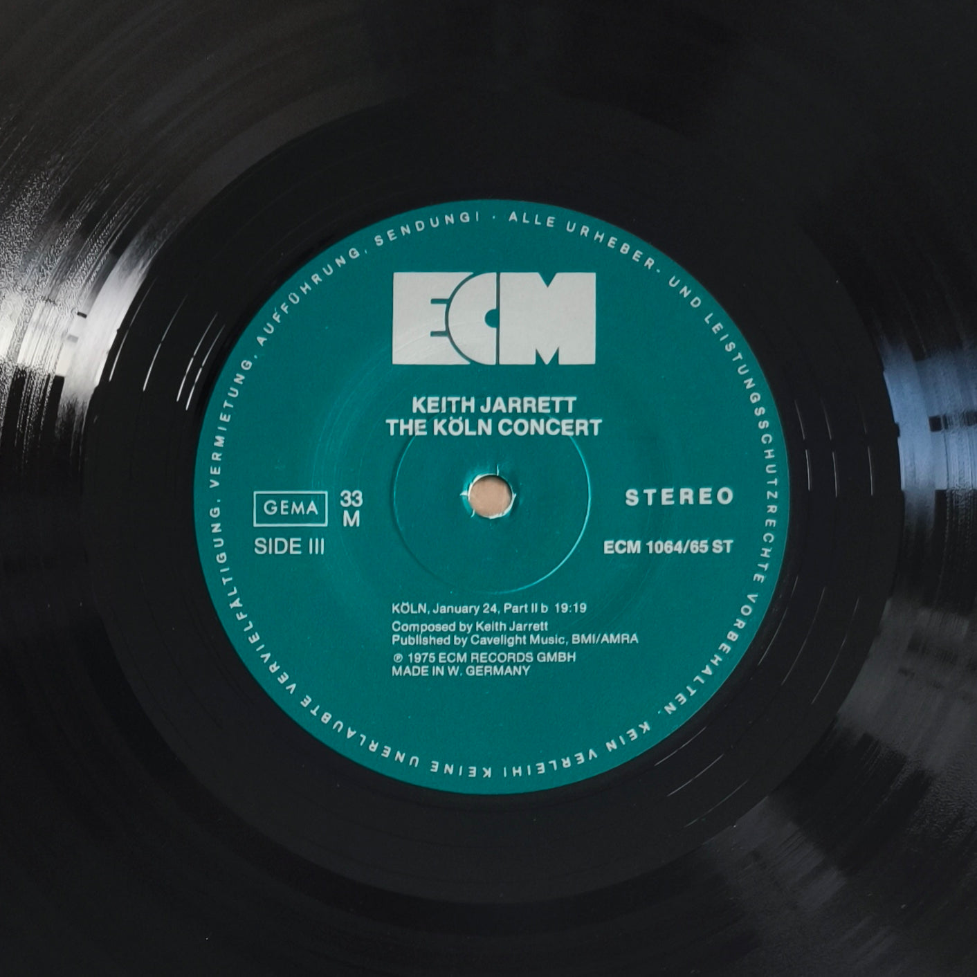 KEITH JARRETT - The Köln Concert