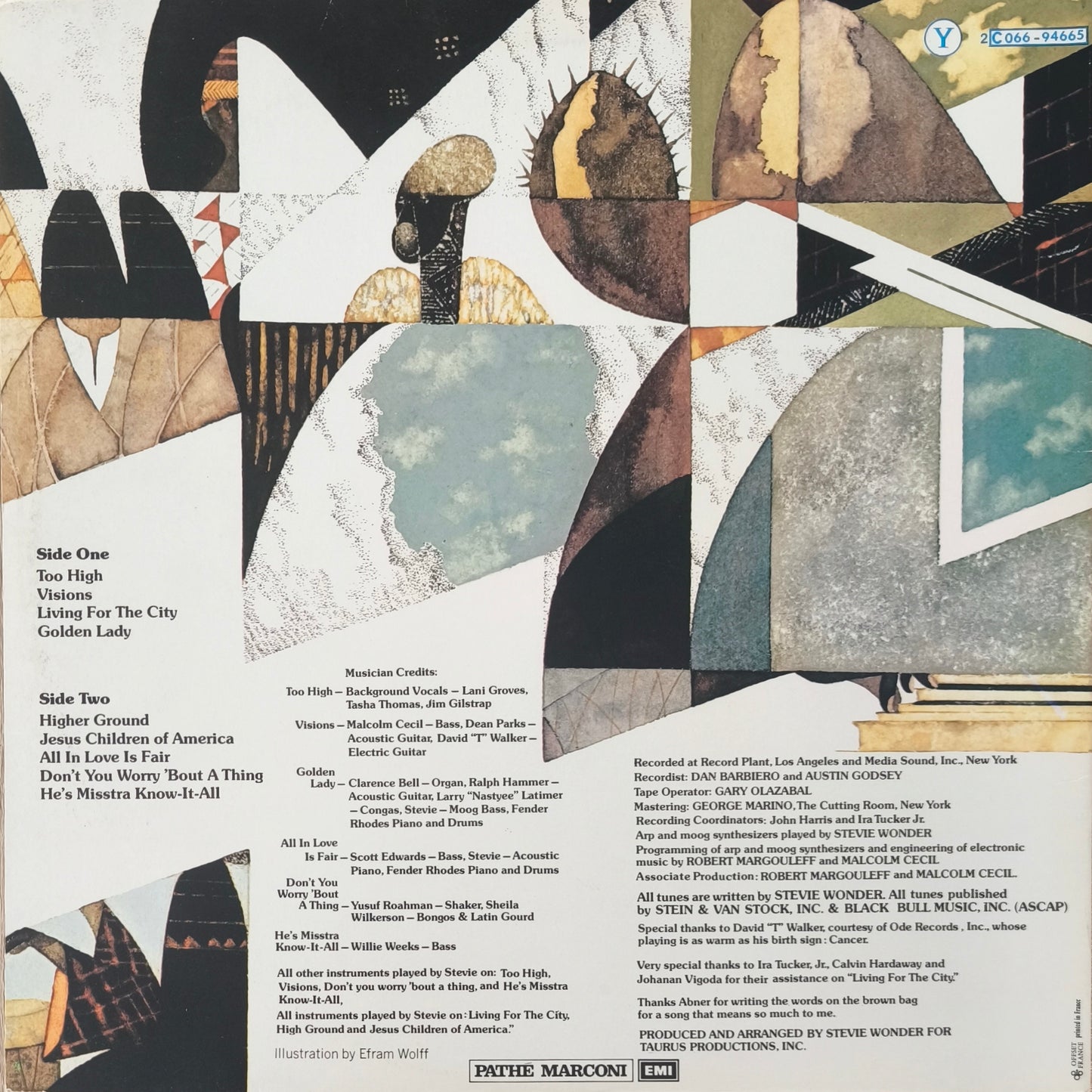 STEVIE WONDER - Innervisions