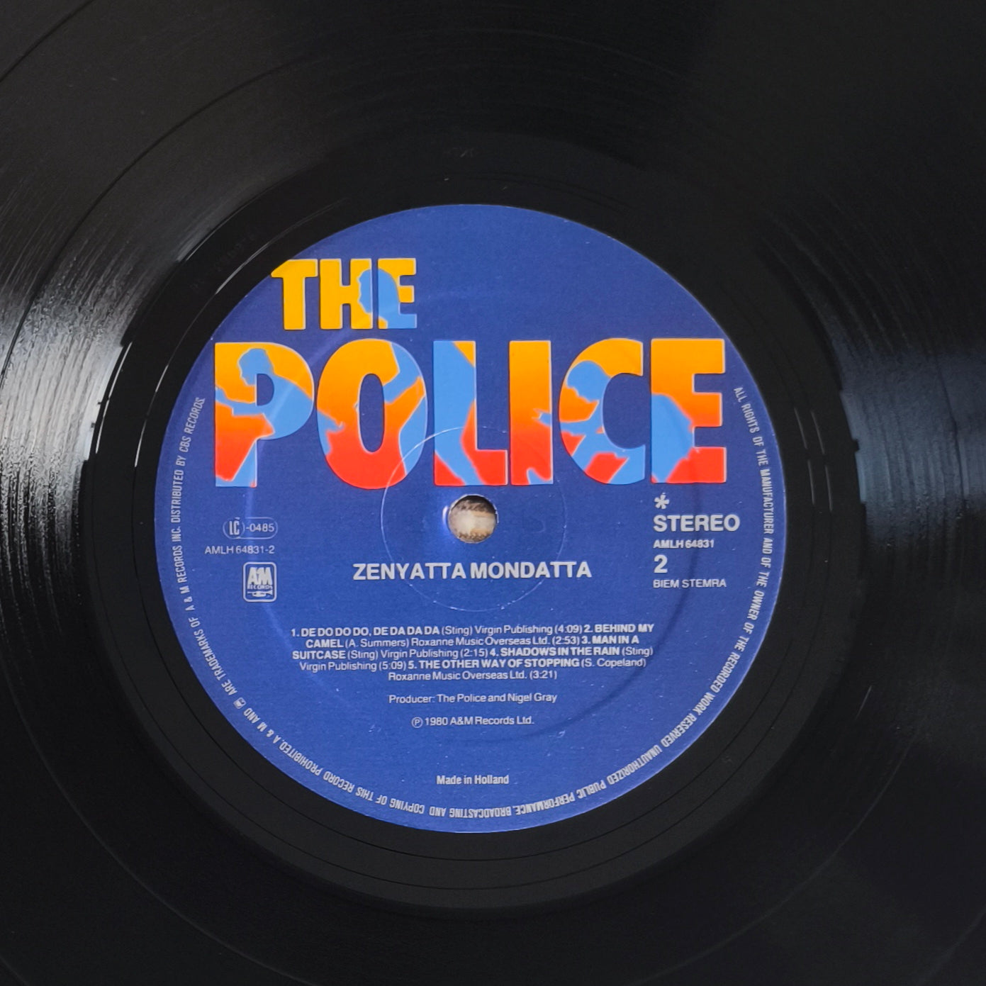 THE POLICE - Zenyatta Mondatta