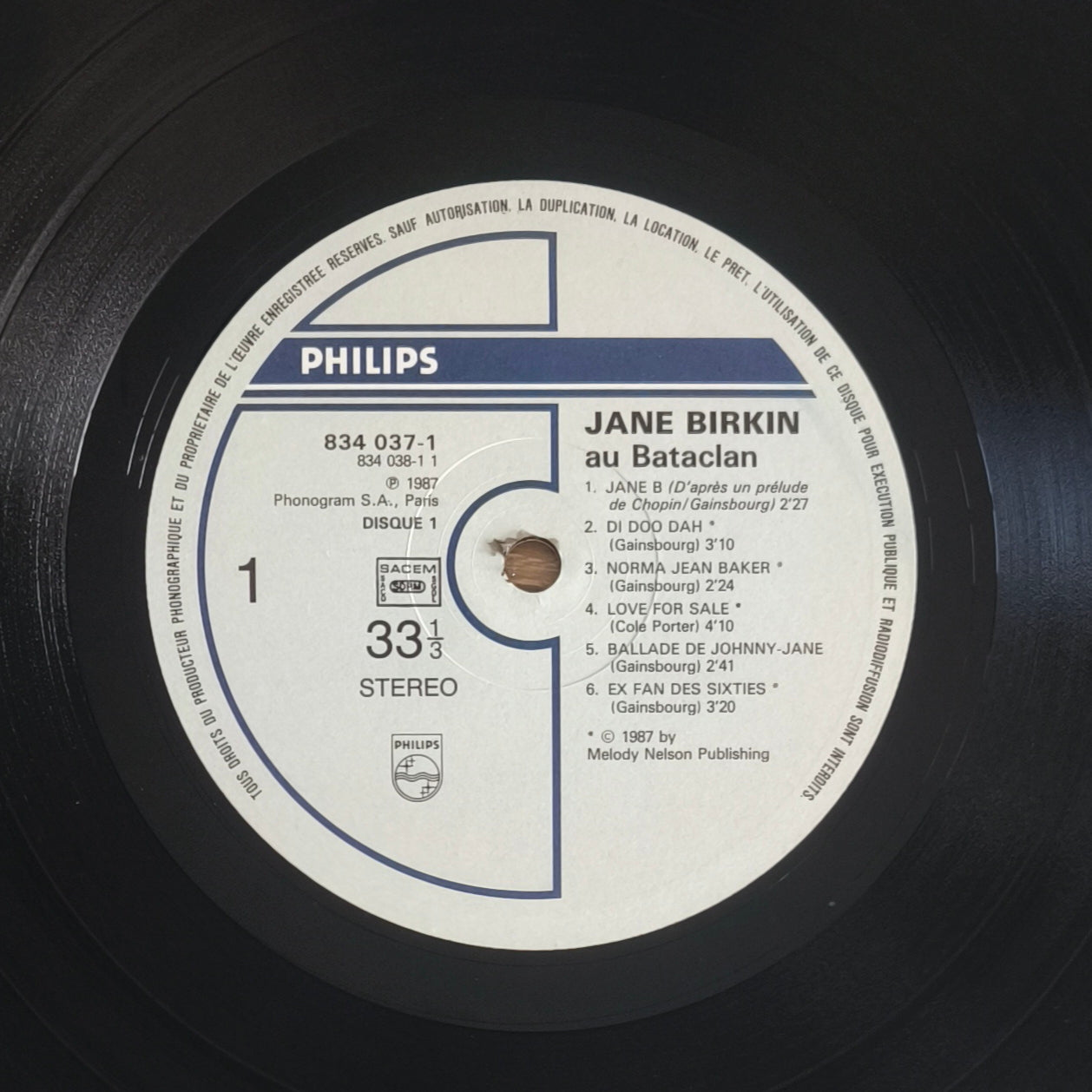 JANE BIRKIN - Au Bataclan