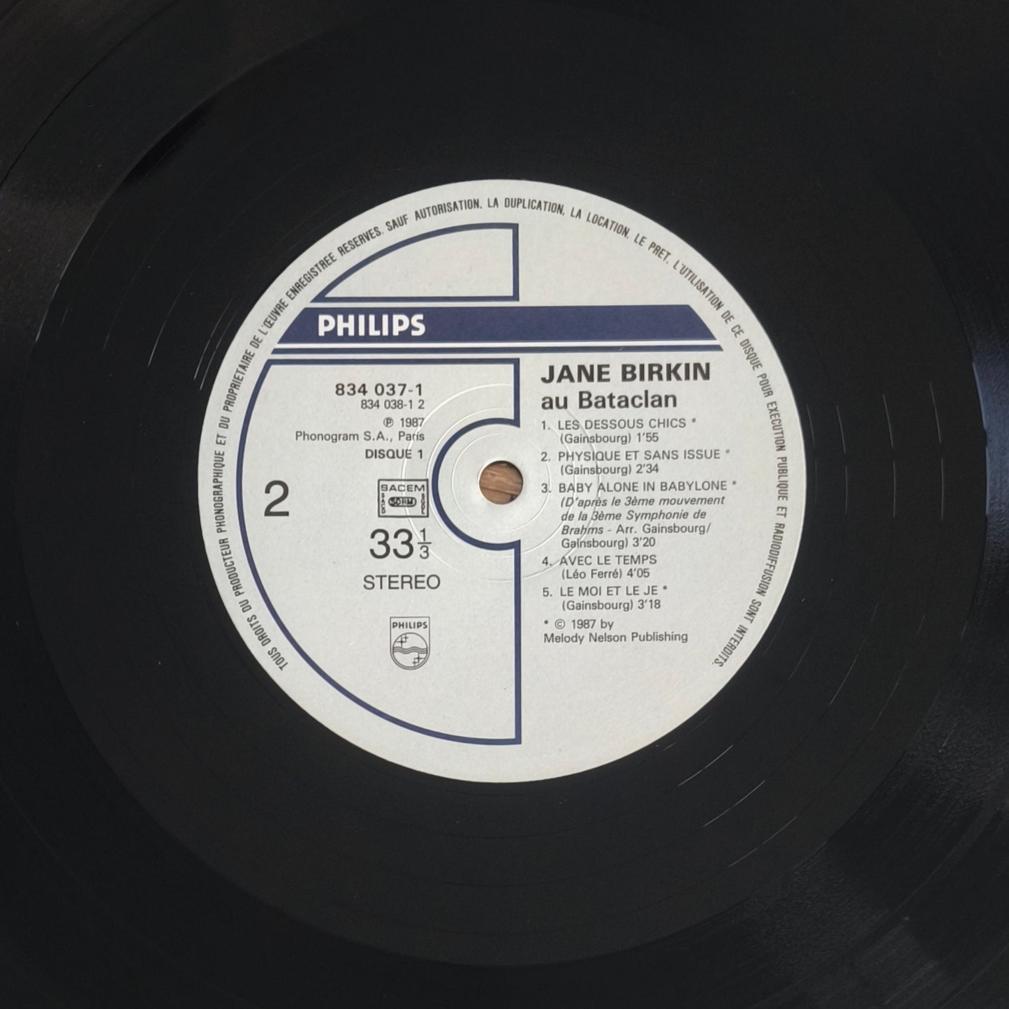 JANE BIRKIN - Au Bataclan