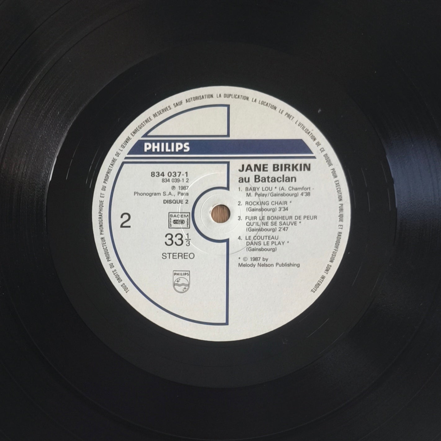 JANE BIRKIN - Au Bataclan