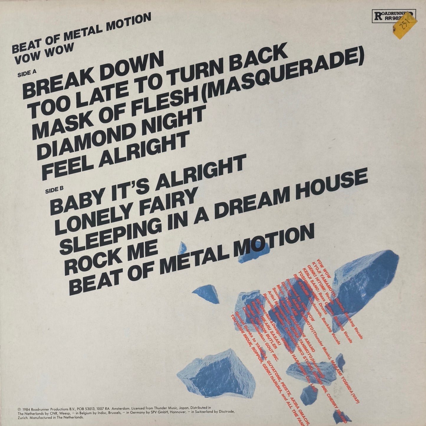 VOW WOW - Beat Of Metal Motion