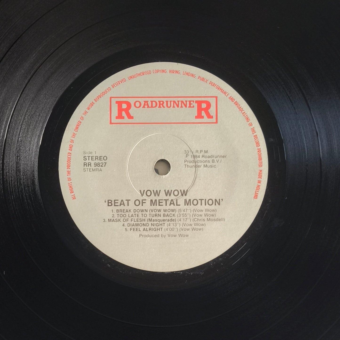 VOW WOW - Beat Of Metal Motion