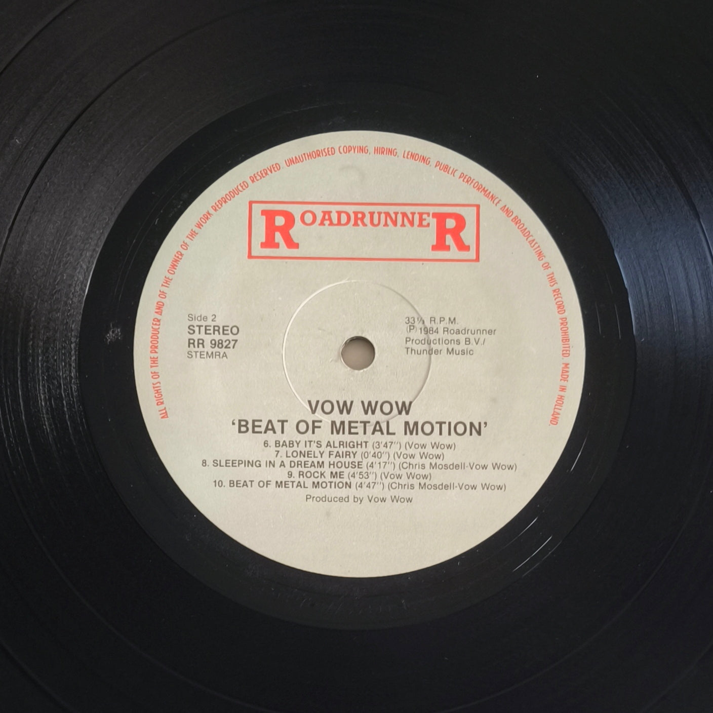 VOW WOW - Beat Of Metal Motion