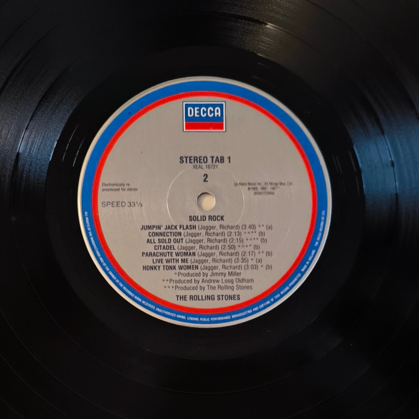 THE ROLLING STONES - Solid Rock