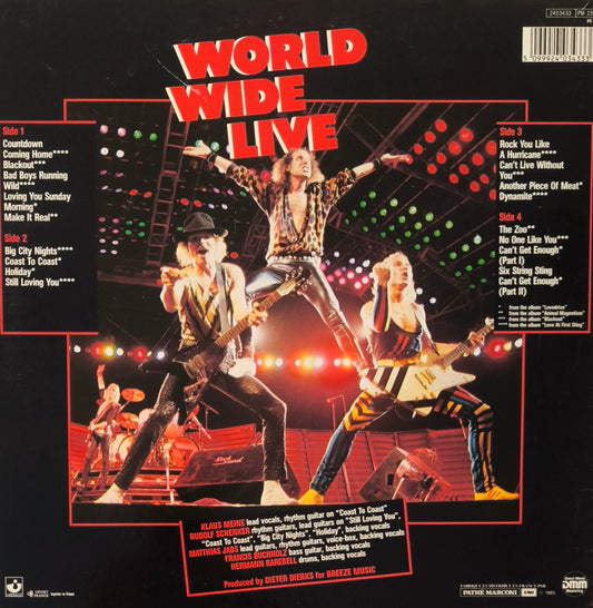 SCORPIONS - World Wide Live
