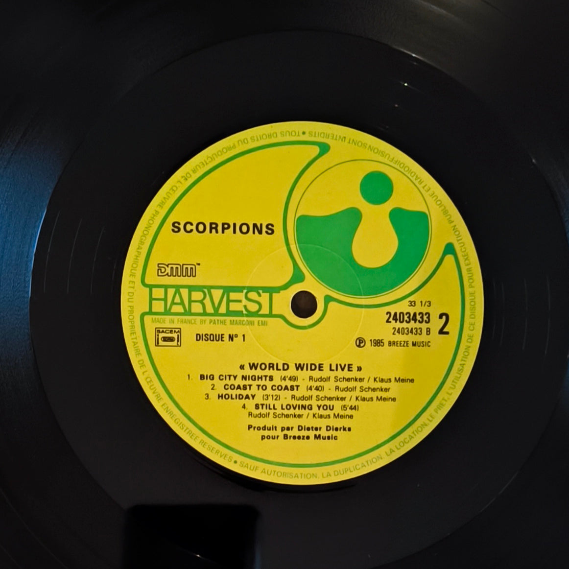 SCORPIONS - World Wide Live