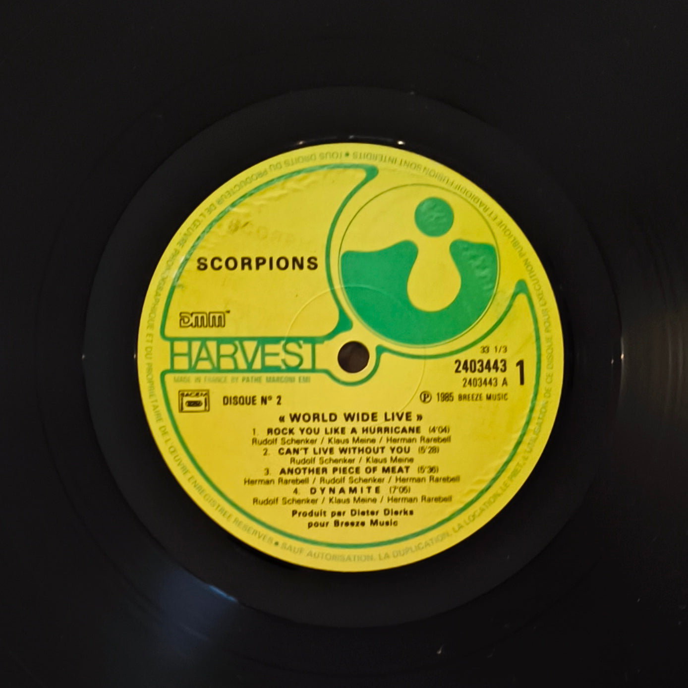 SCORPIONS - World Wide Live