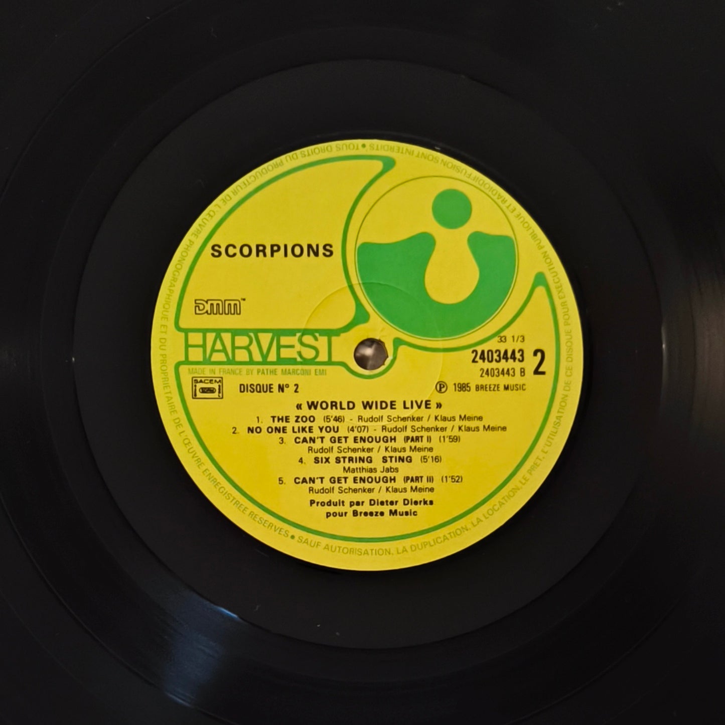 SCORPIONS - World Wide Live