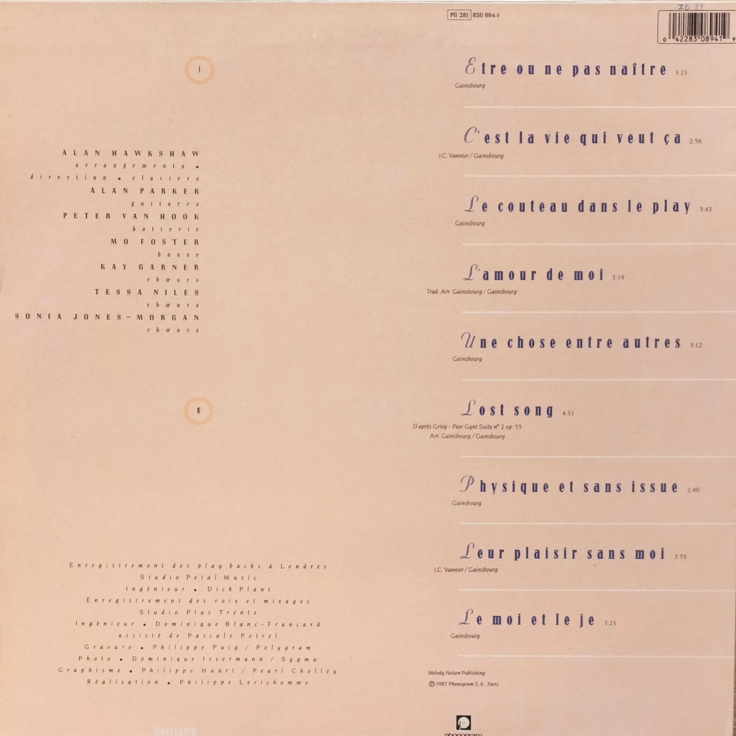 JANE BIRKIN - Lost Song