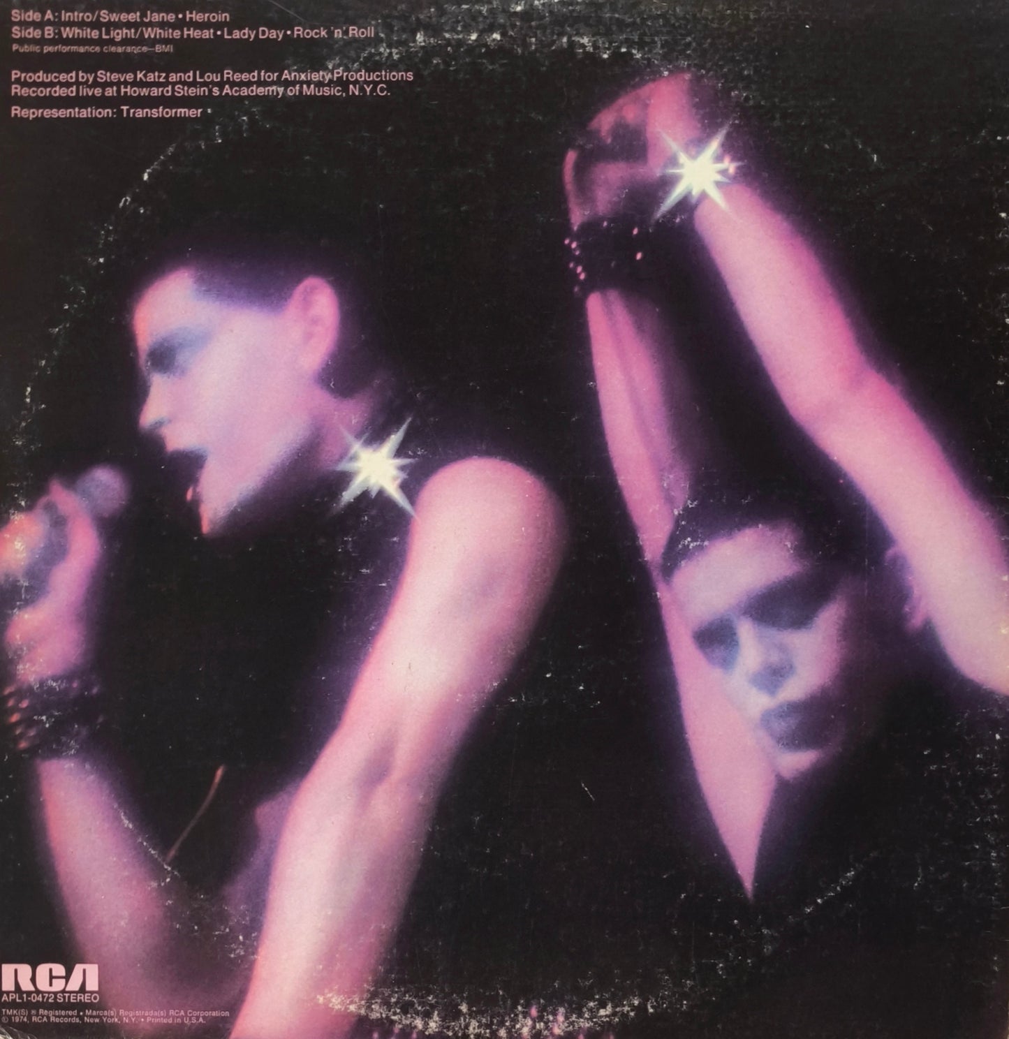 LOU REED - Rock N Roll Animal (Pressage US)