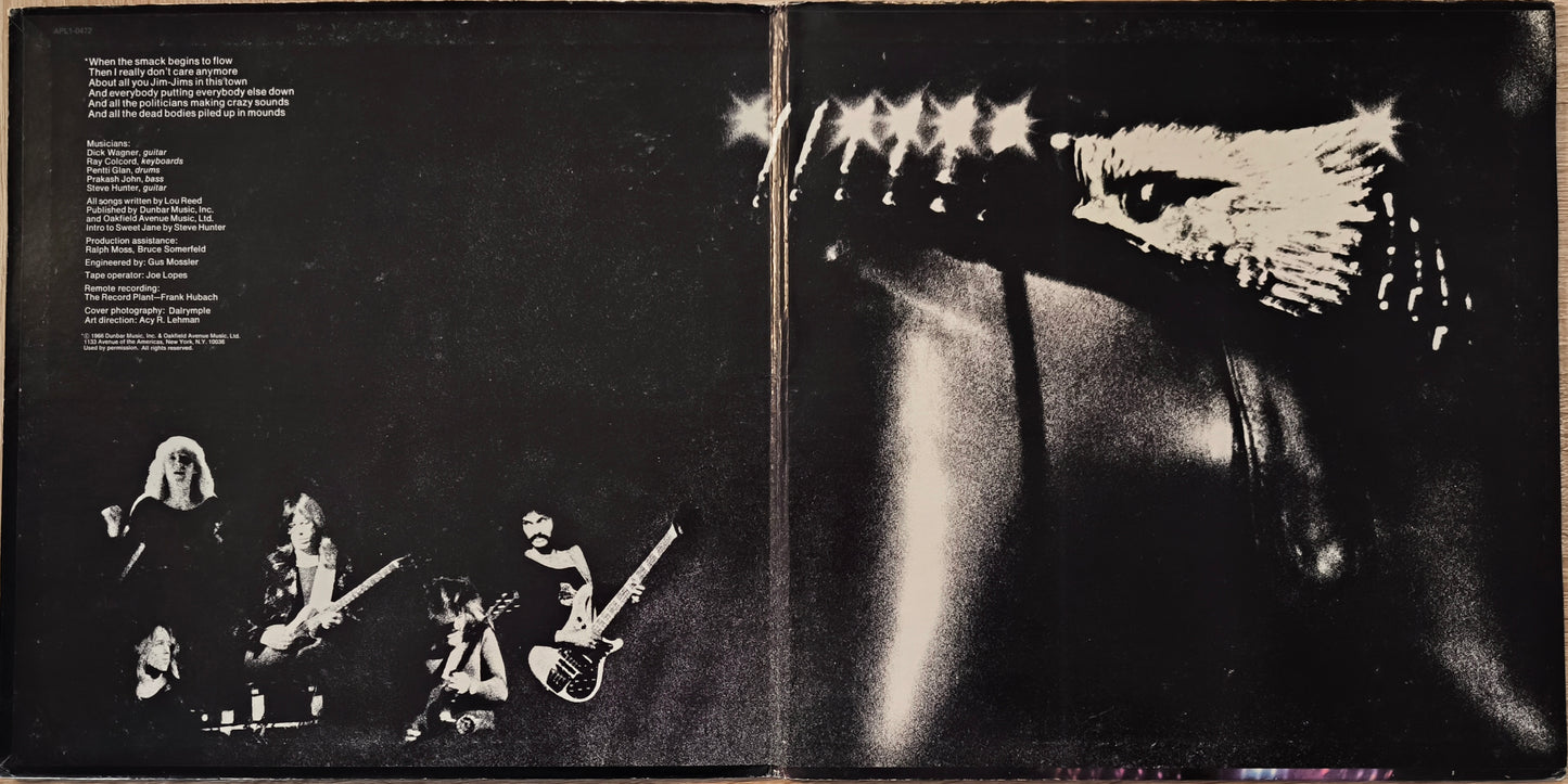 LOU REED - Rock N Roll Animal (Pressage US)