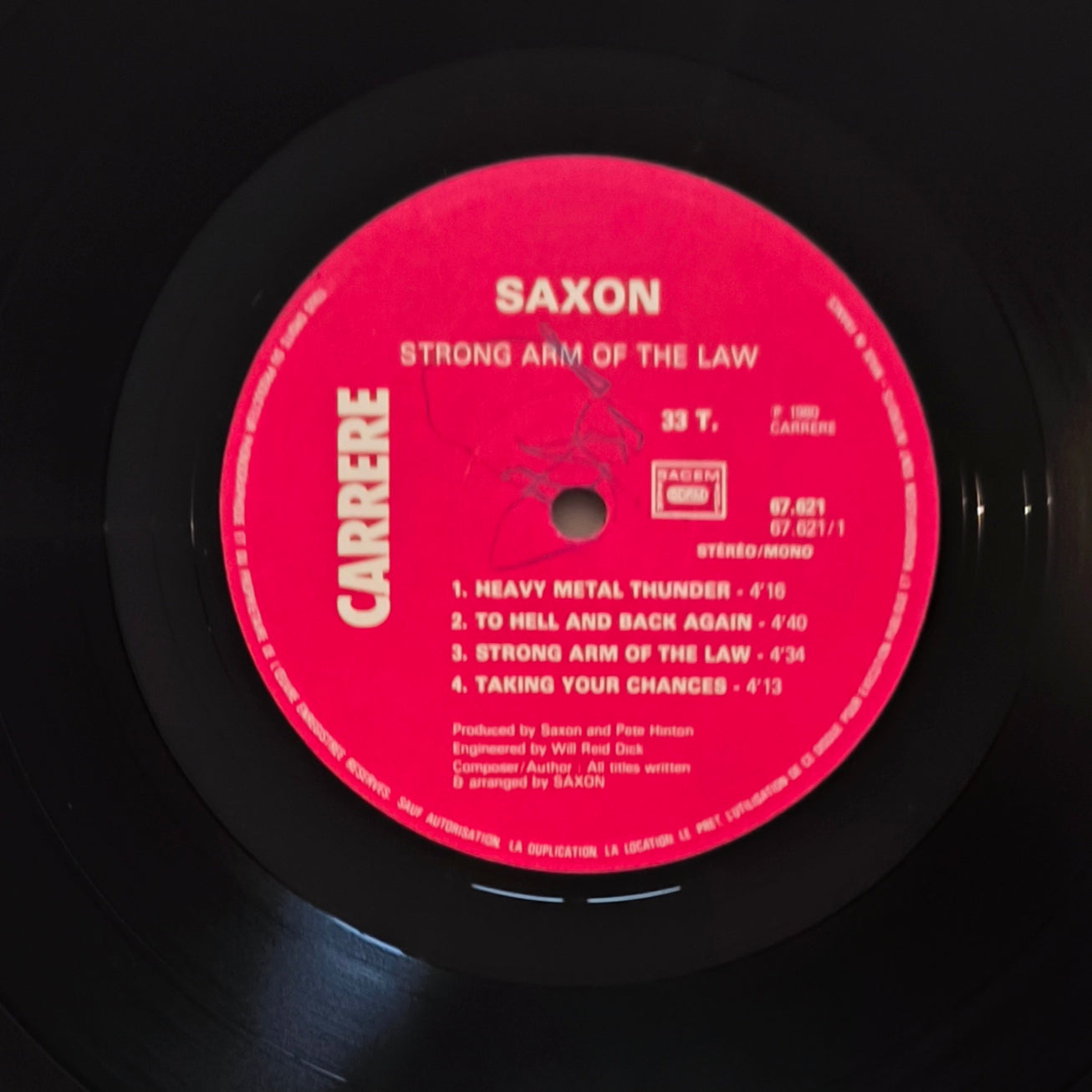 SAXON - Strong Arm Of The Law