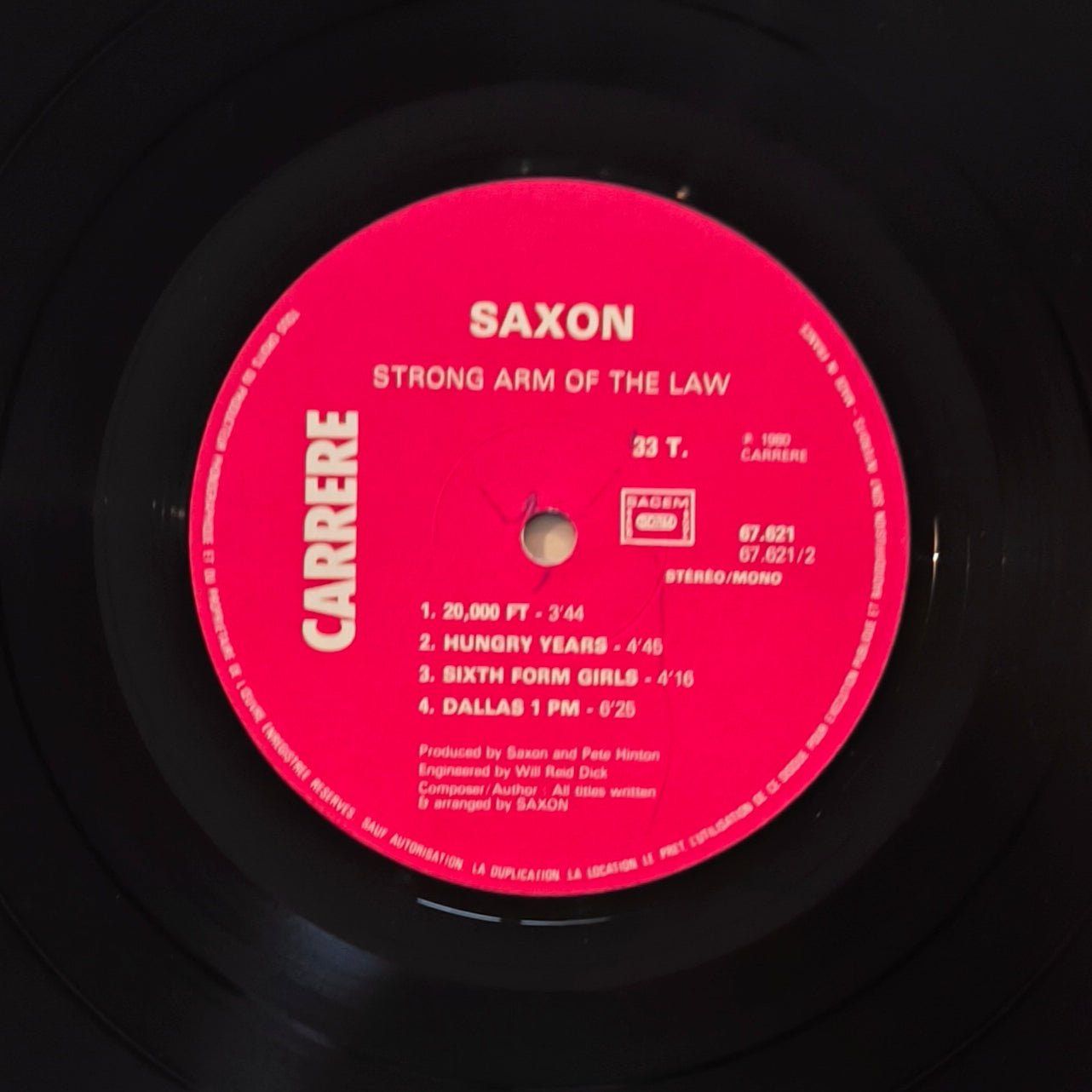 SAXON - Strong Arm Of The Law