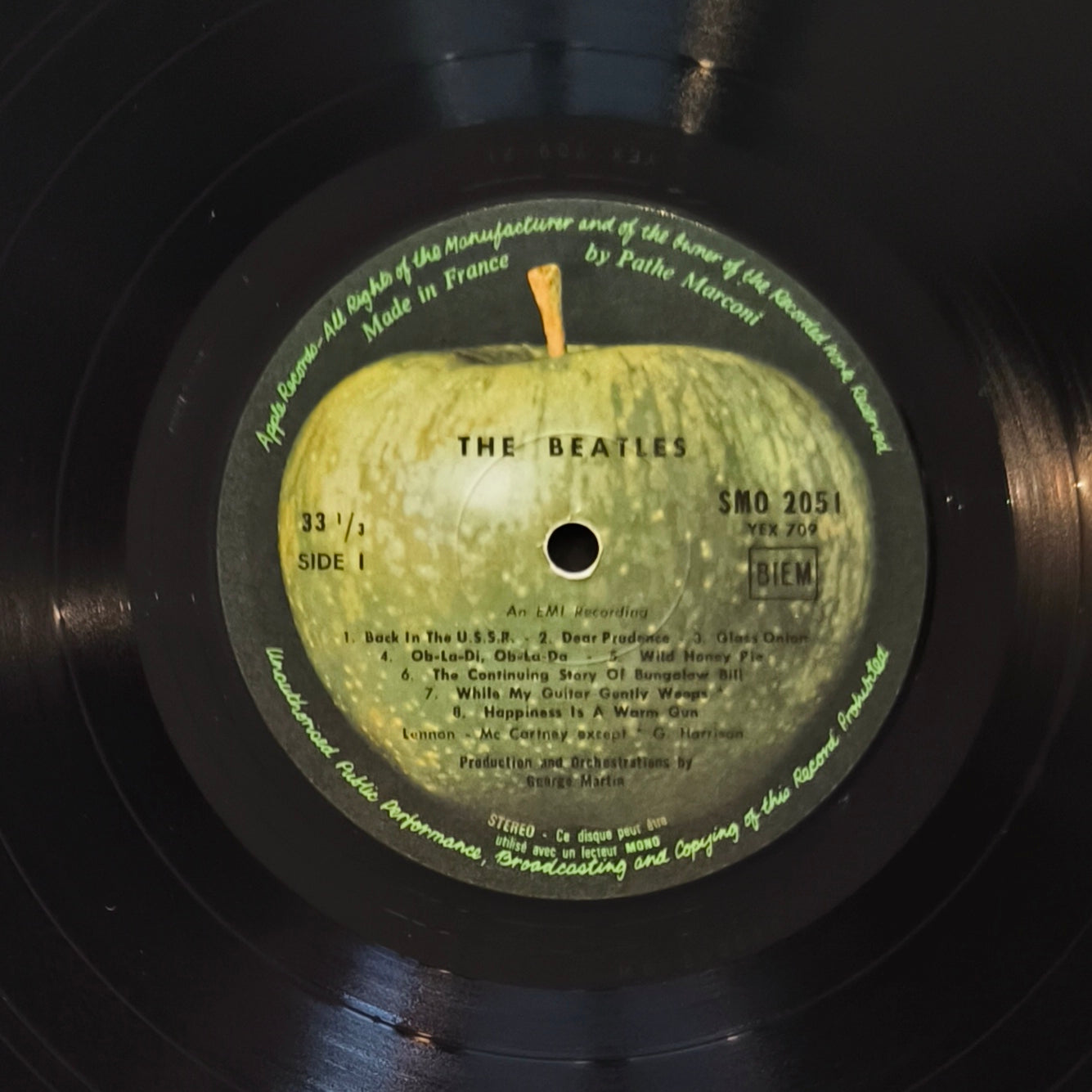 THE BEATLES - The Beatles (Pressage FR 1968 numéroté)