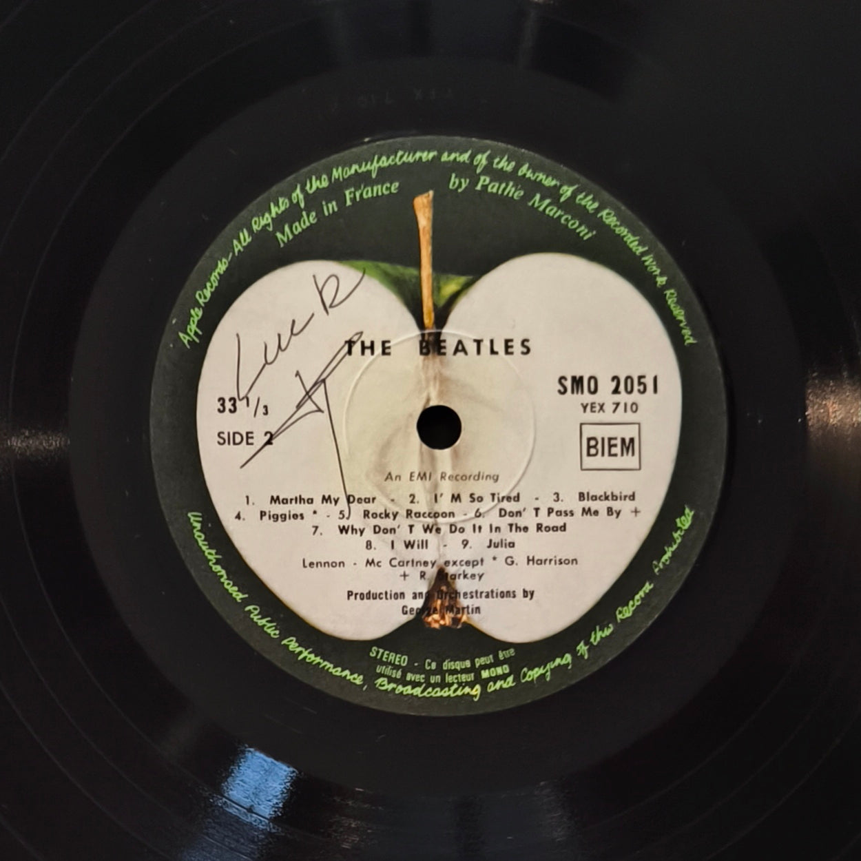 THE BEATLES - The Beatles (Pressage FR 1968 numéroté)