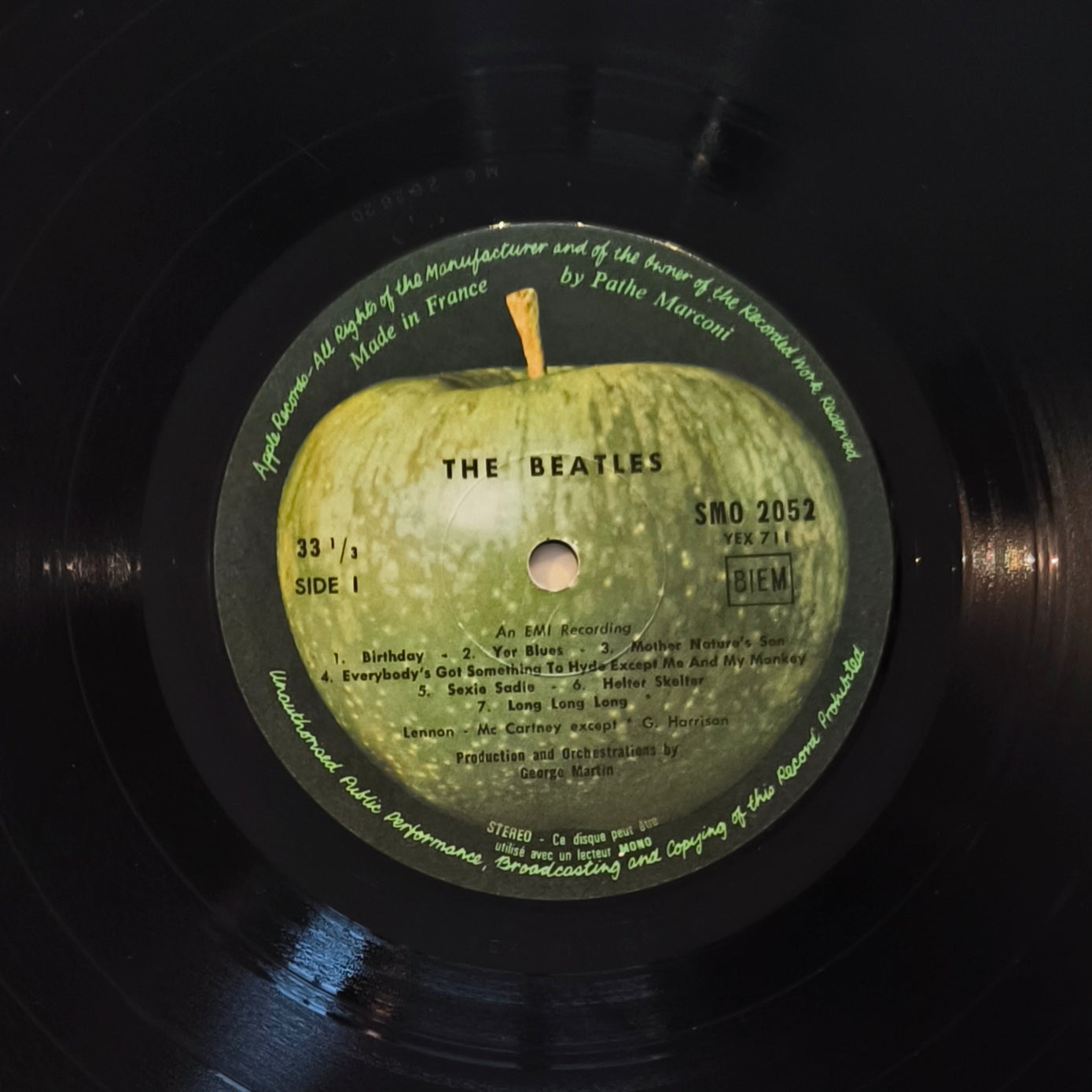 THE BEATLES - The Beatles (Pressage FR 1968 numéroté)