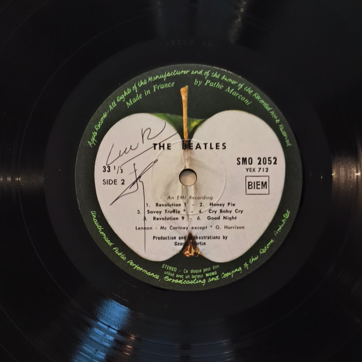 THE BEATLES - The Beatles (Pressage FR 1968 numéroté)