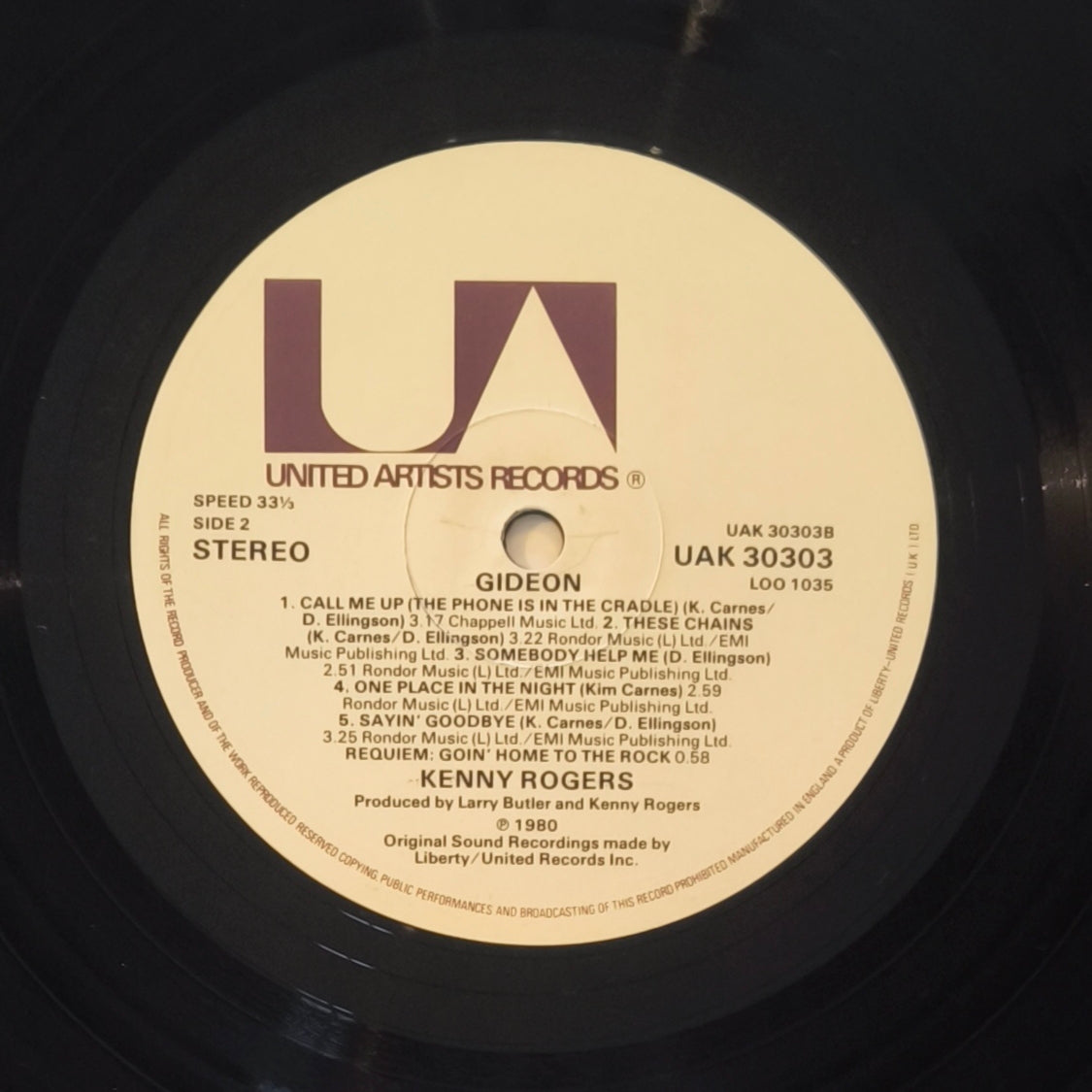 KENNY ROGERS - Gideon
