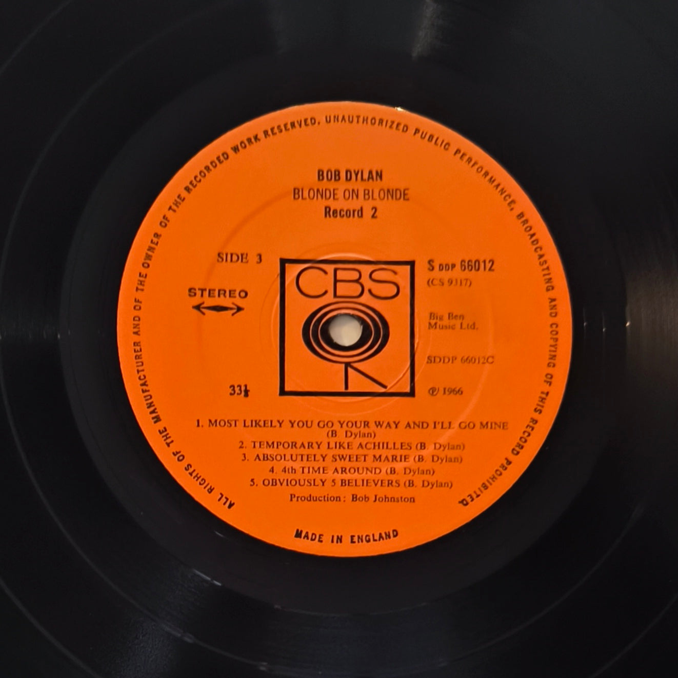 BOB DYLAN - Blonde On Blonde