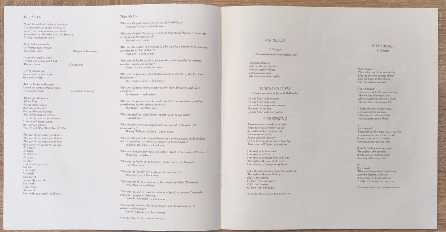 STEVIE WONDER - Songs In The Key Of Life (Disque Couleur Orange) (+45 tours)