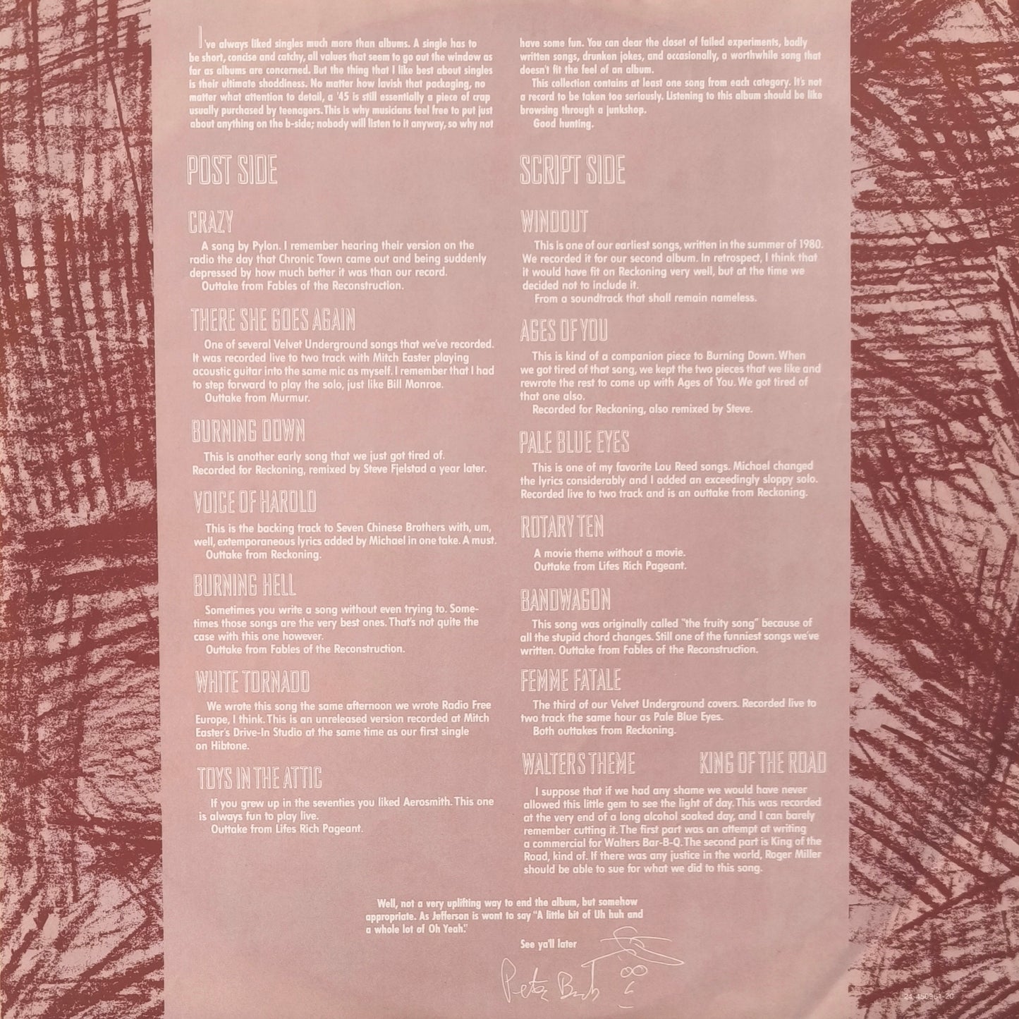 R.E.M. - Dead Letter Office / B-sides Compiled