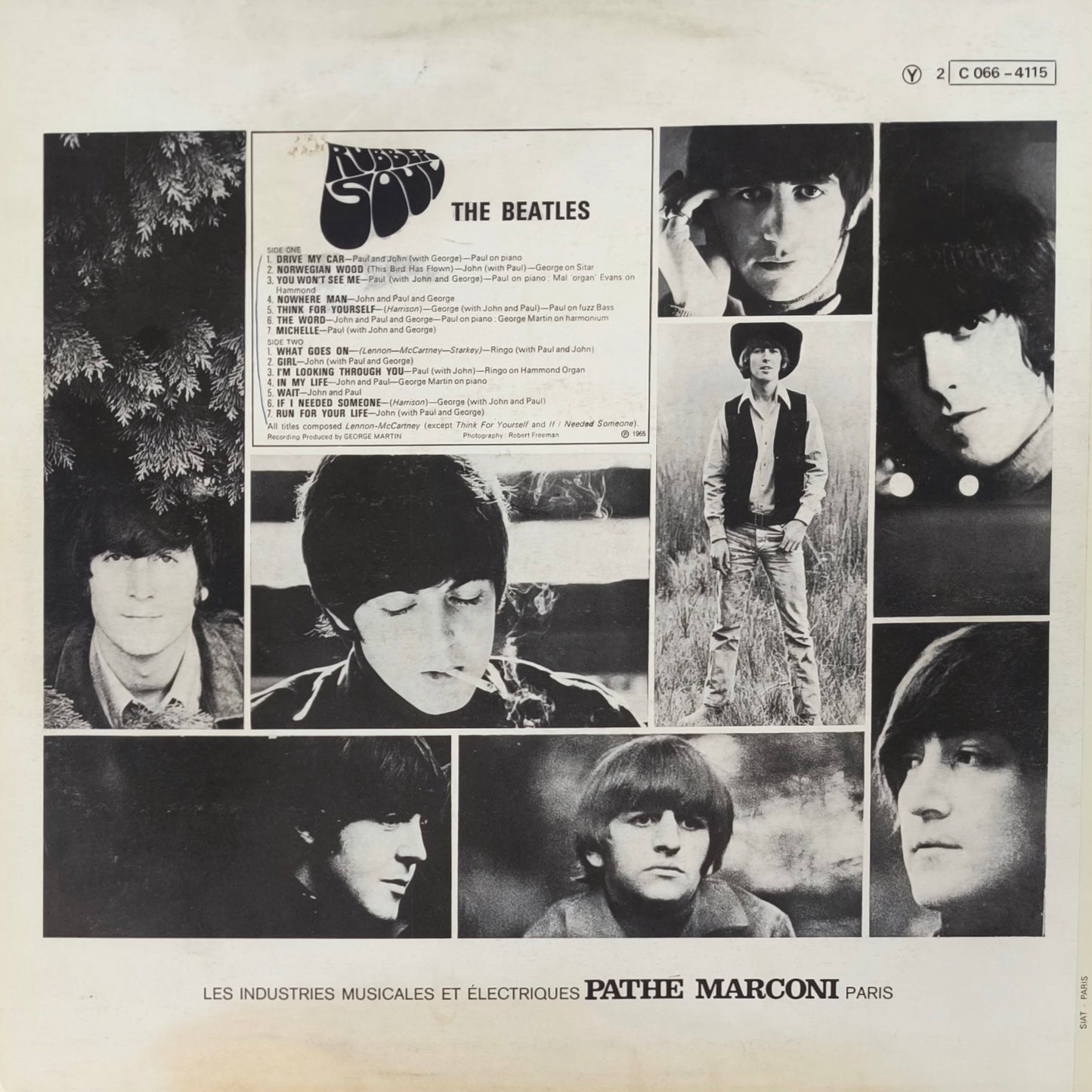 THE BEATLES - Rubber Soul