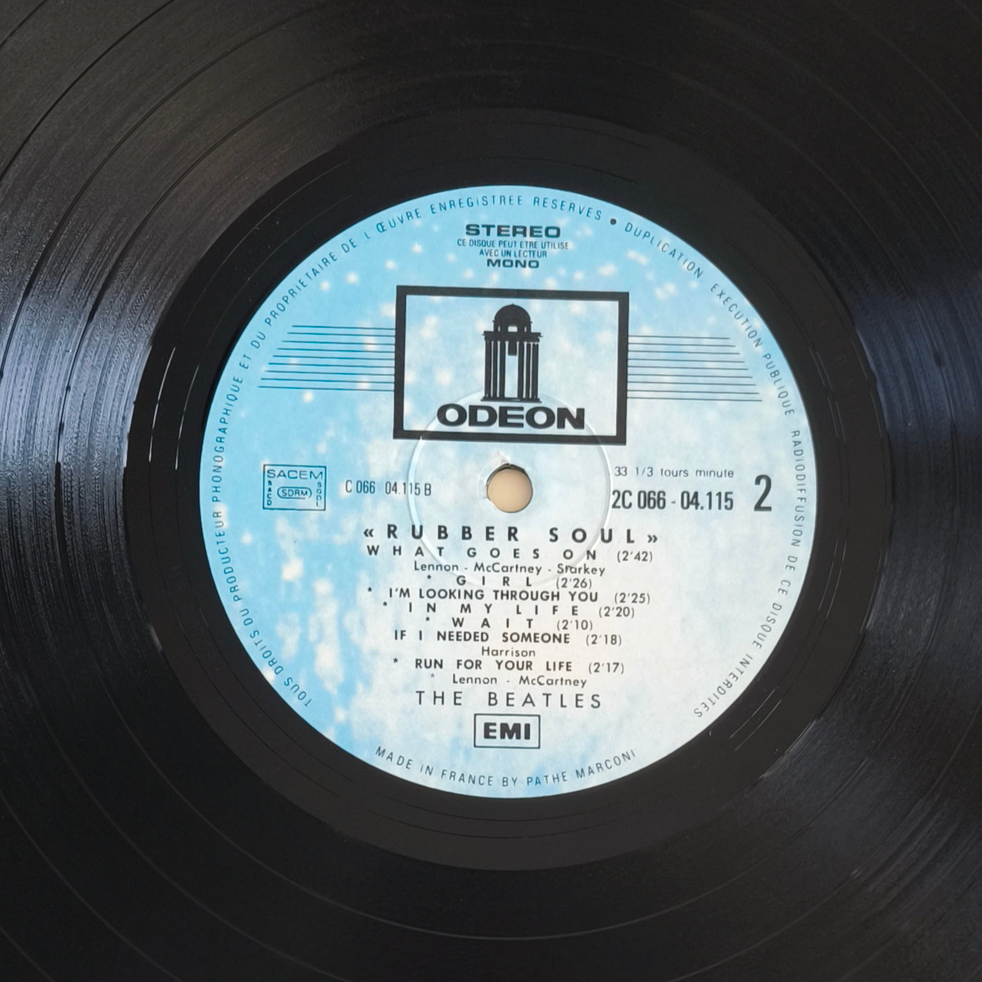 THE BEATLES - Rubber Soul