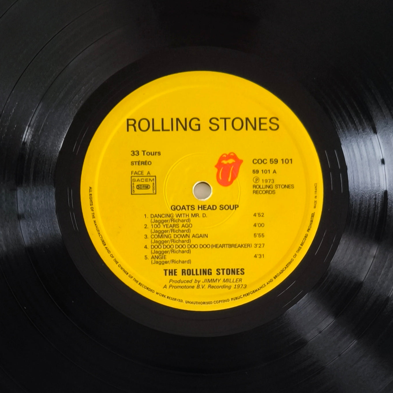 THE ROLLING STONES -  Goats Head Soup