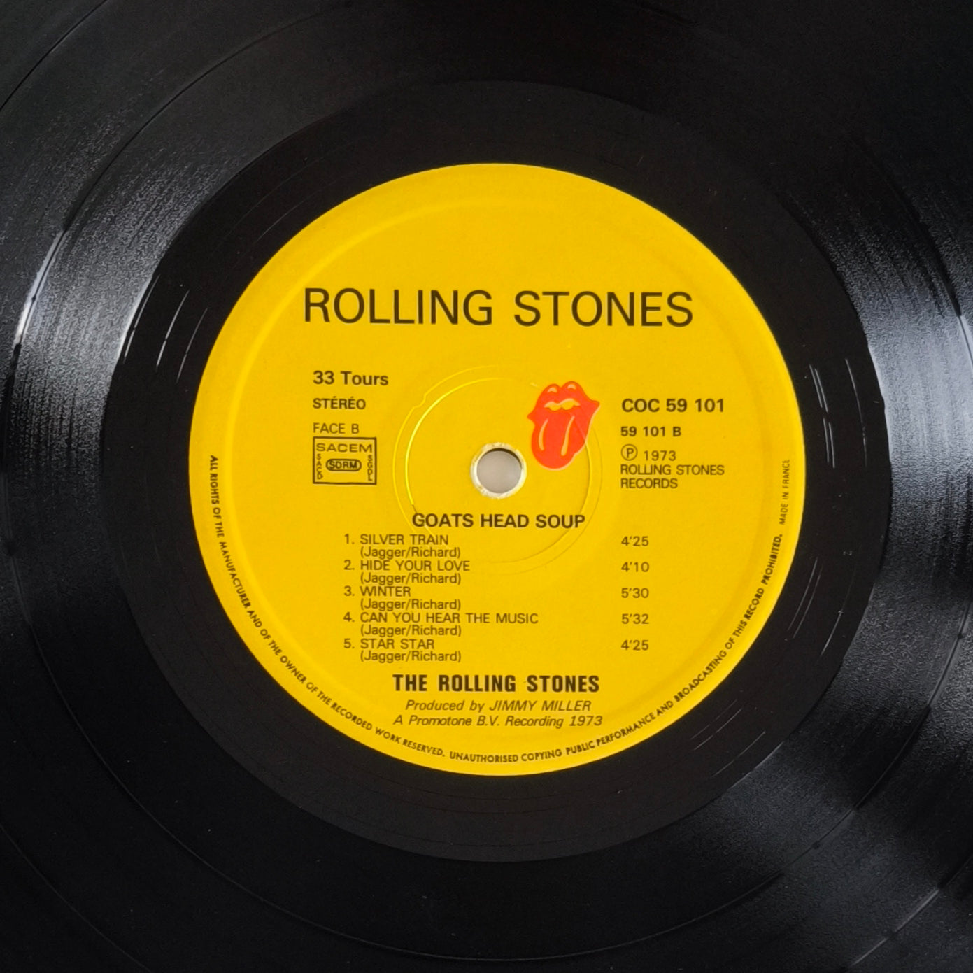 THE ROLLING STONES -  Goats Head Soup