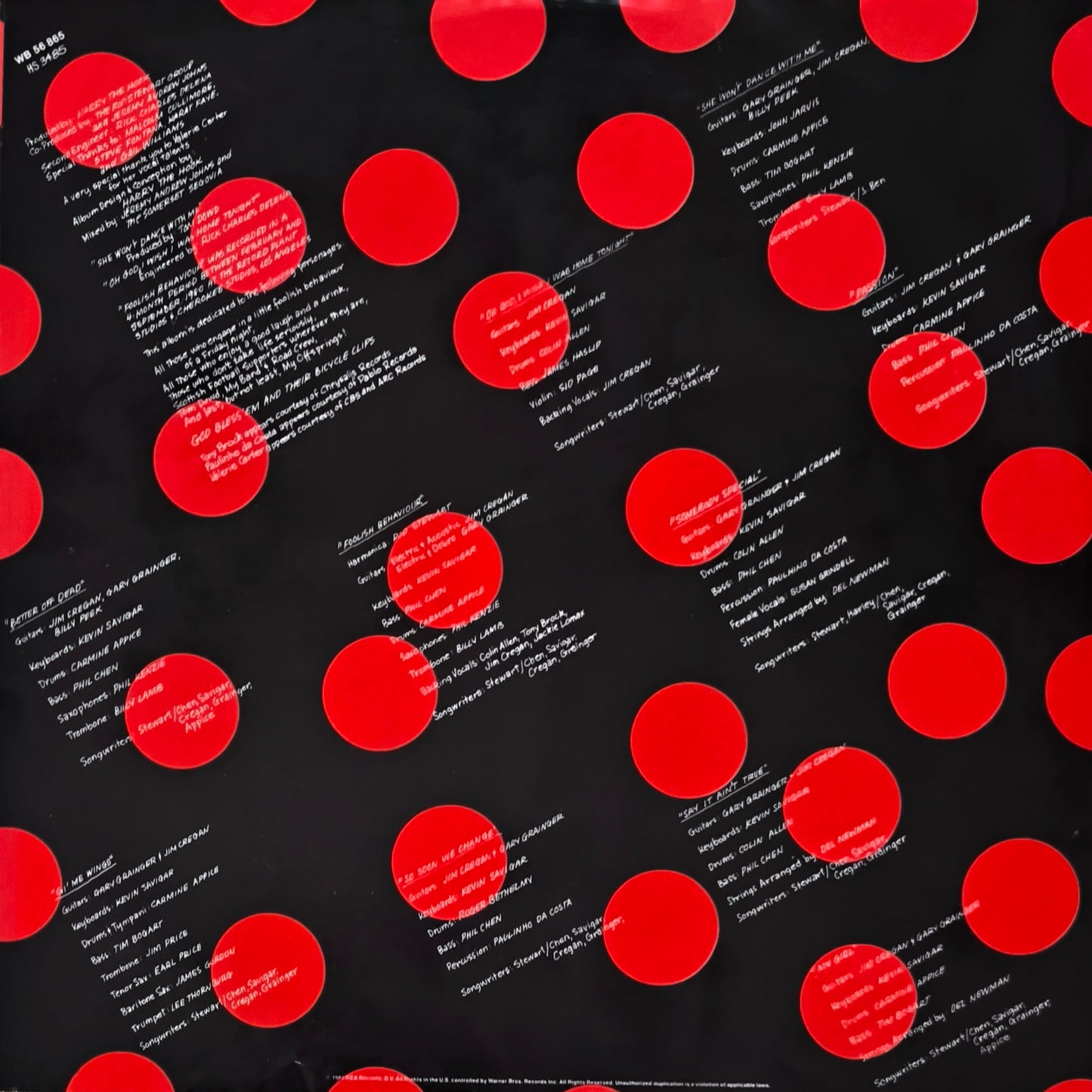 ROD STEWART - Foolish Behaviour