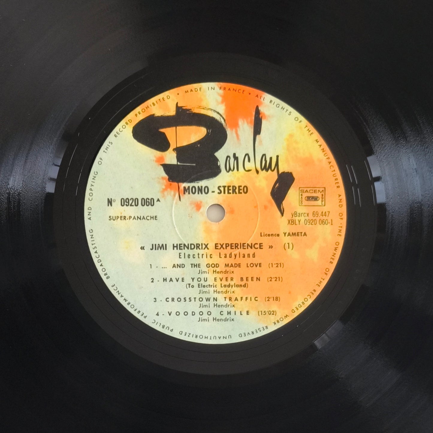 THE JIMI HENDRIX EXPERIENCE - Electric Ladyland