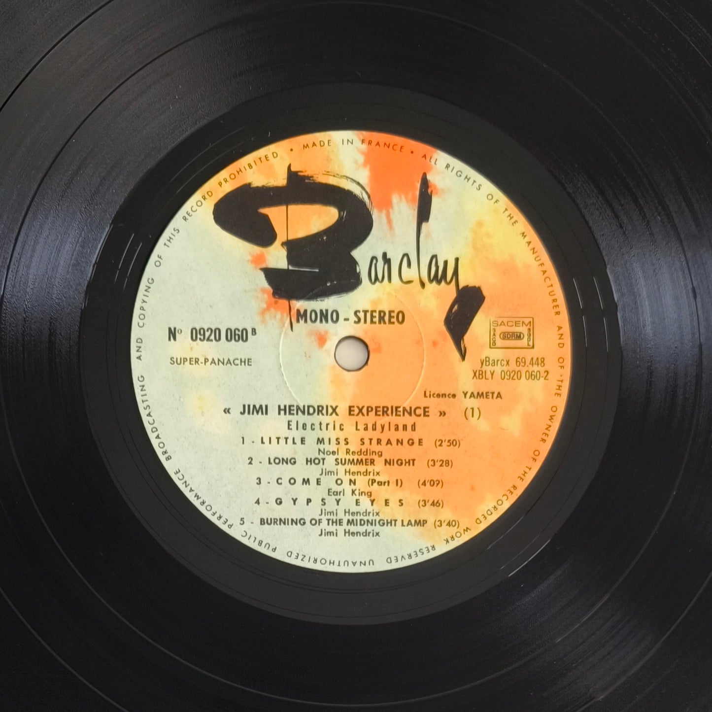 THE JIMI HENDRIX EXPERIENCE - Electric Ladyland