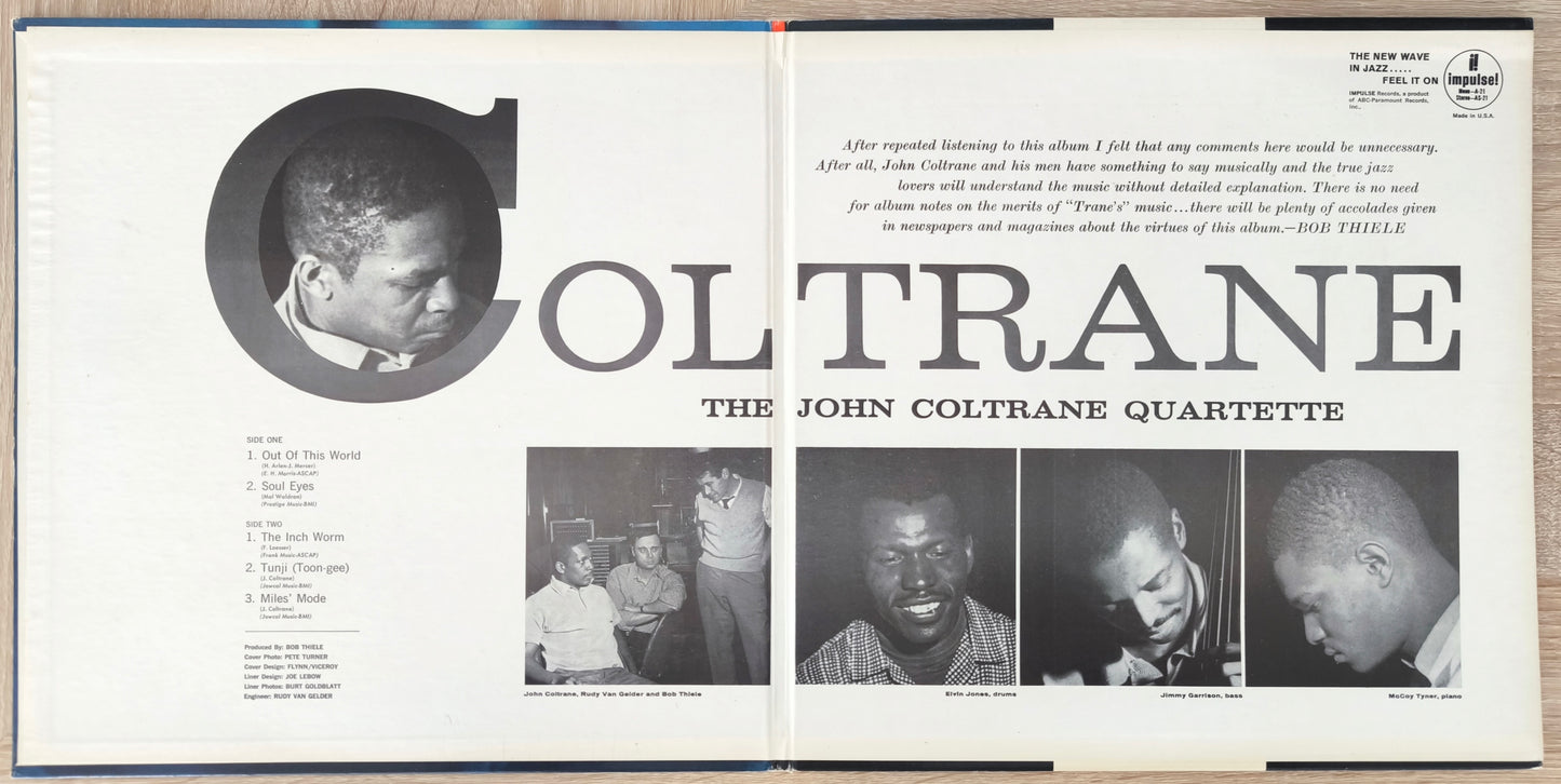 THE JOHN COLTRANE QUARTET - Coltrane