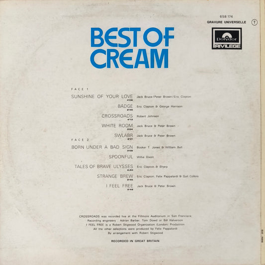 CREAM - Best Of Cream