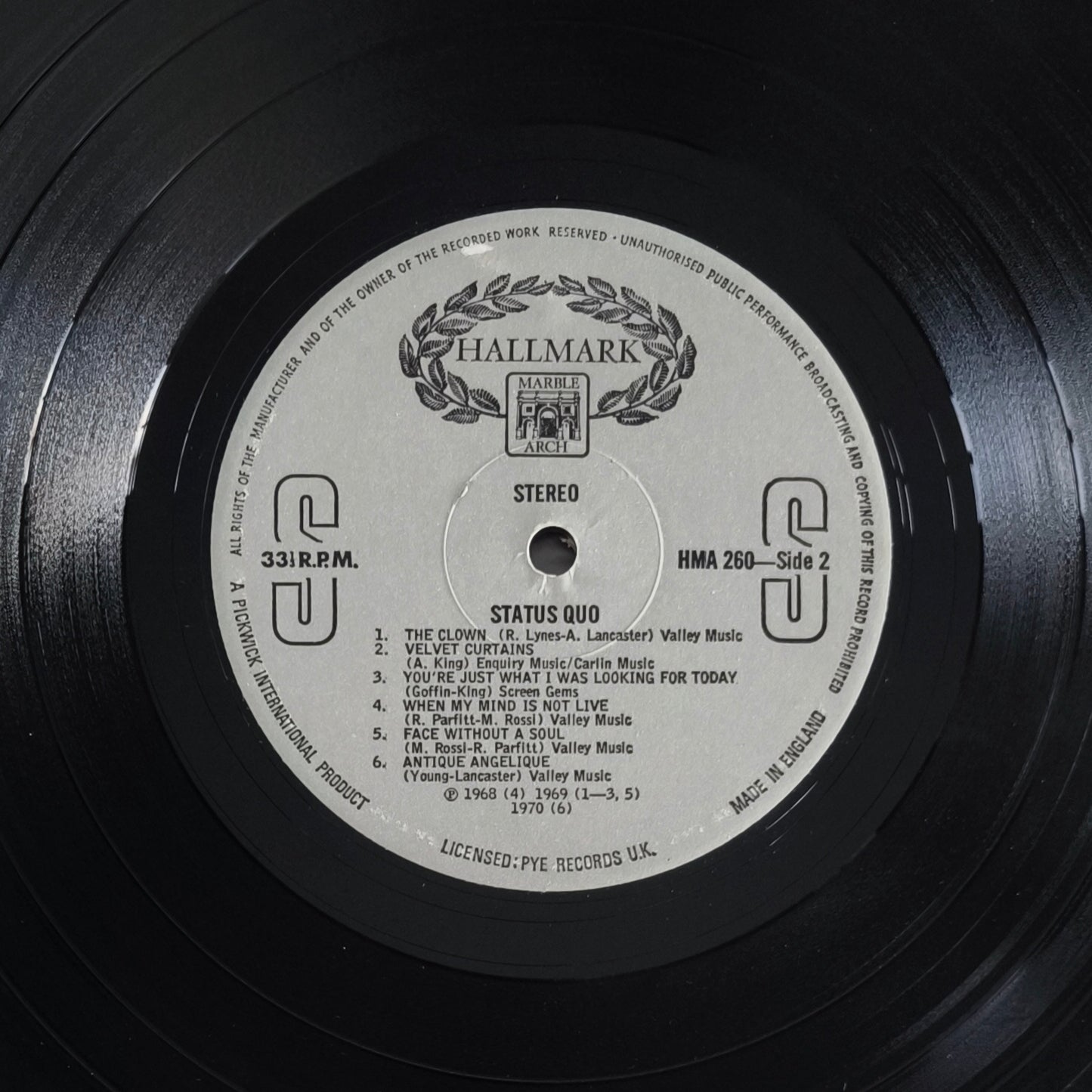 STATUS QUO - Status Quo