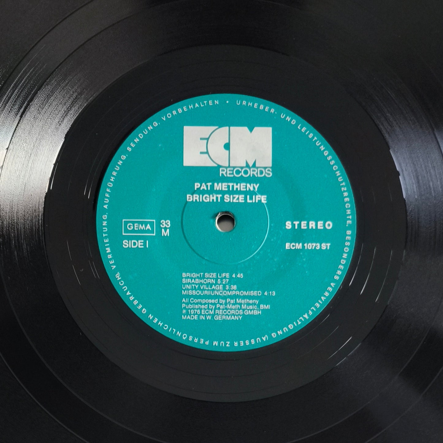 PAT METHENY - Bright Size Life