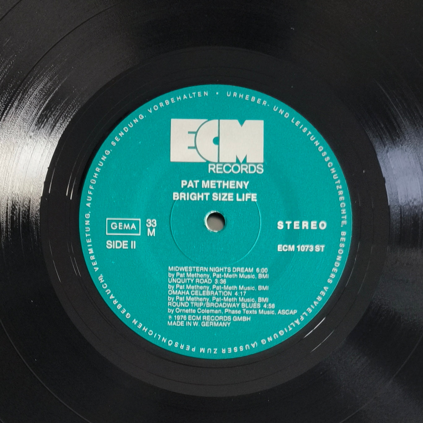 PAT METHENY - Bright Size Life