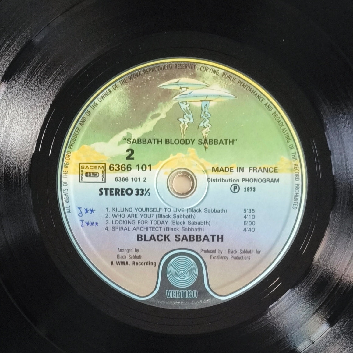 BLACK SABBATH - Sabbath Bloody Sabbath