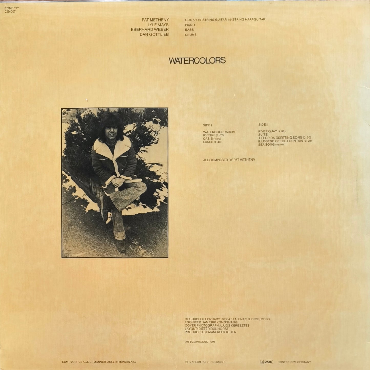 PAT METHENY - Watercolors