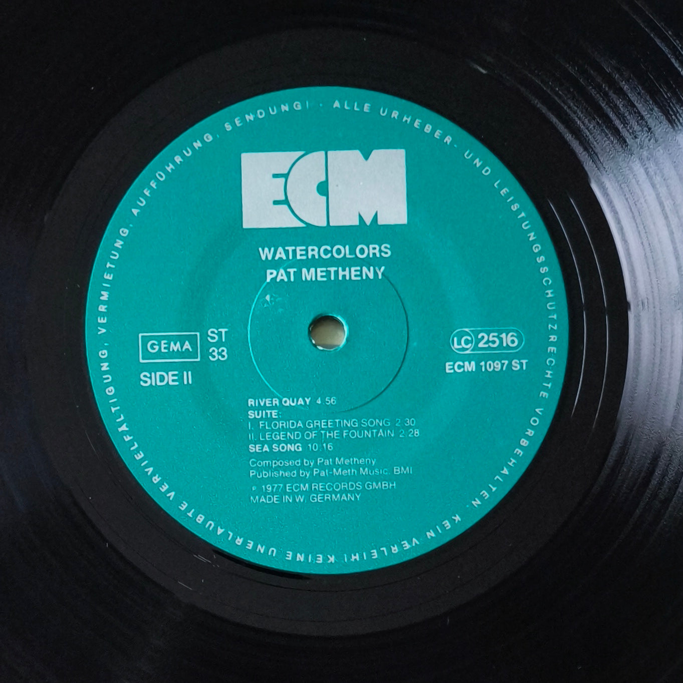 PAT METHENY - Watercolors