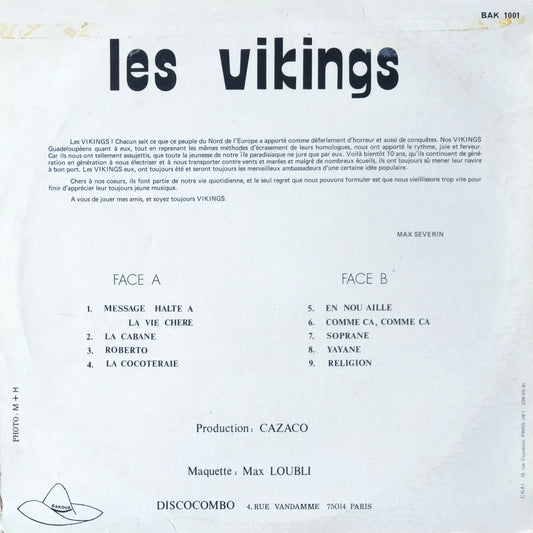 LES VIKINGS (DE LA GUADELOUPE) - Message Aux Pachas