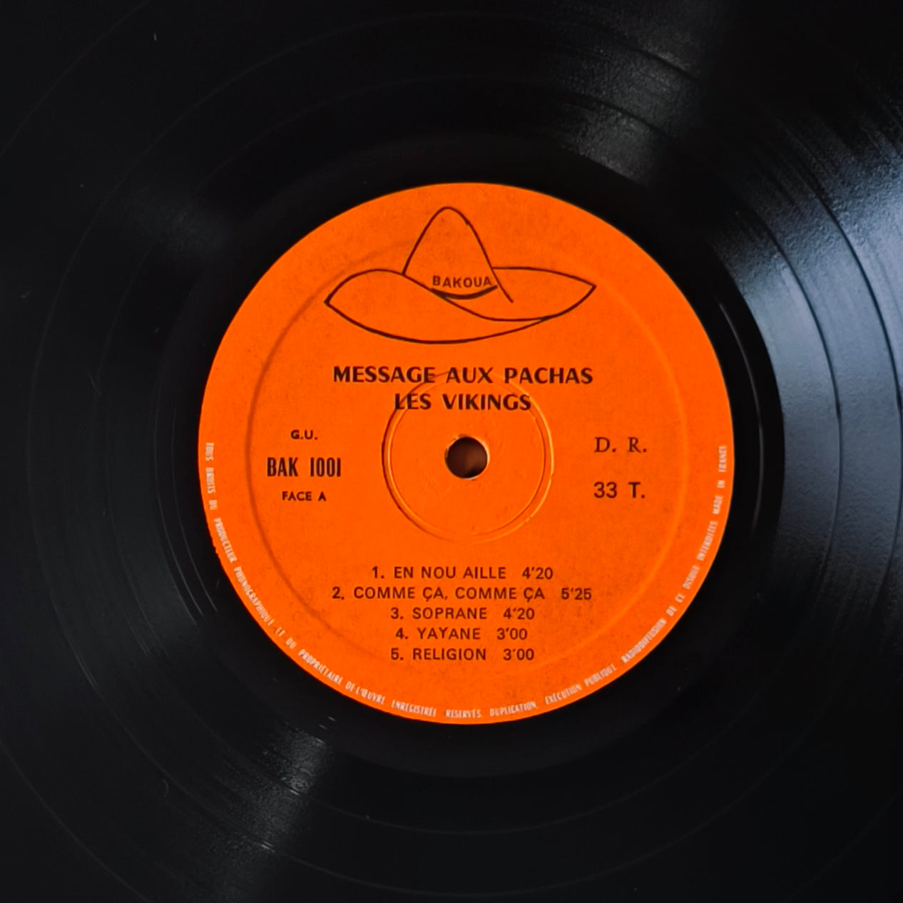 LES VIKINGS (DE LA GUADELOUPE) - Message Aux Pachas