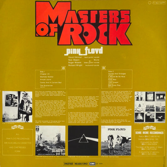 PINK FLOYD - Masters Of Rock
